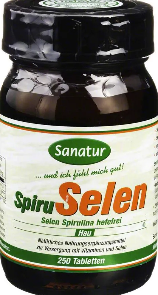 Spiruselen Selen Spirulina 250 Tabletten