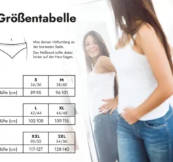 Spitzenslip mit Saugeinlage Größe 38-40 (M)