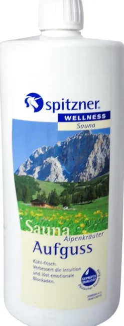 Spitzner Saunaaufguss Alpenkräuter Wellness 1000 M