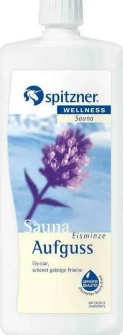 Spitzner Saunaaufguss Eisminze Wellness 1000 ml