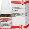 Spongia D6 Dhu 10g Globuli