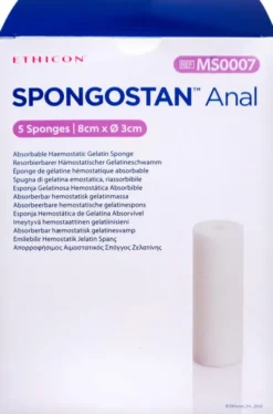 Spongostan Anal 80 X 30 mm Durchmesser Schwämme 5 Schwämme