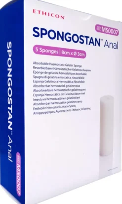 Spongostan Anal 80 X 30 mm Durchmesser Schwämme 5 Schwämme