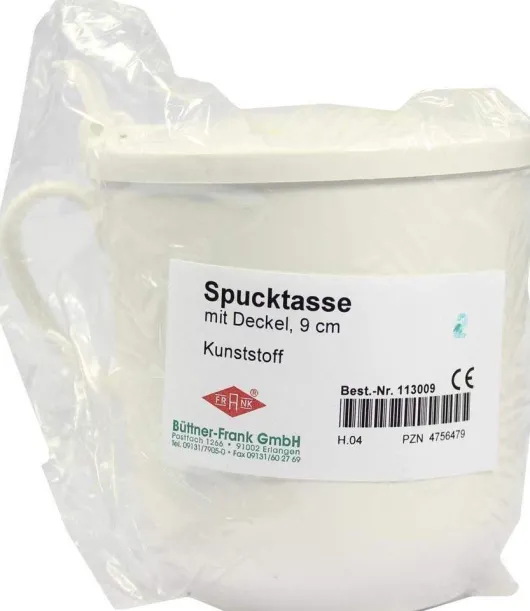 Spucktasse Kunststoff