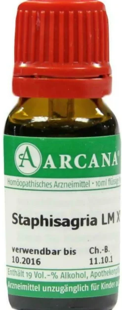 Staphisagria Arcana Lm 18 Dilution 10ml
