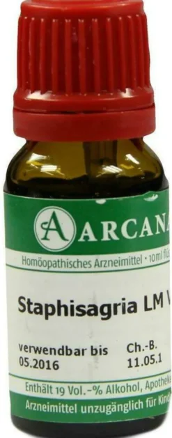 Staphisagria Lm 6 Dilution 10 ml