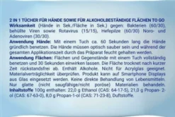 Sterillium 2in1 Wipes 15 Stück