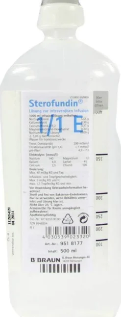 Sterofundin Ecoflac Plus 500 ml Infusionslösung