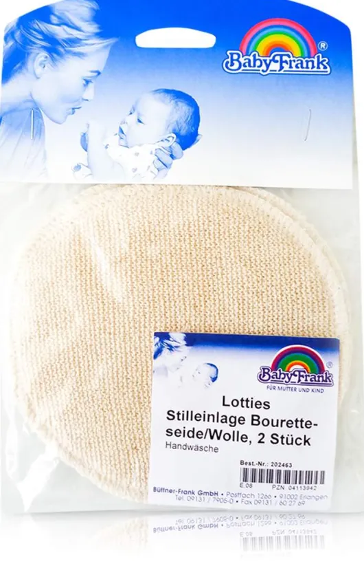 Stilleinlagen Bouretteseide Wolle