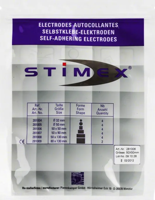 Stimex Elektrode 50x50mm