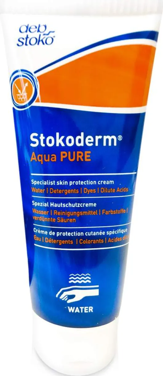 Stokoderm Aqua Pure Hautschutz 100 ml Creme