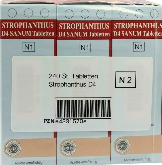 Strophanthus D4 Sanum 240 Tabletten