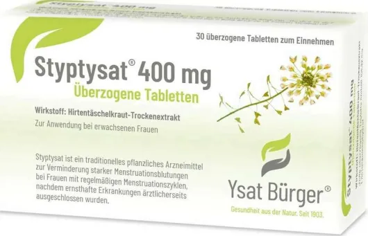 Styptysat 400 mg 30 Überzogene Tabletten