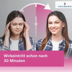 Sumatriptan Heumann bei Migräne 50 mg 2 Filmtabletten