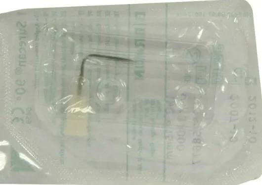 Surecan 90° 19gx15mm Kanüle