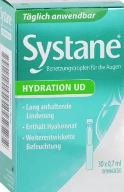 Systane Hydration UD Benetzungstropfen für die Augen 30 x 0.7 ml Augentropfen