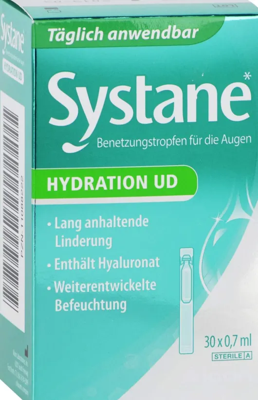 Systane Hydration UD Benetzungstropfen für die Augen 30 x 0.7 ml Augentropfen