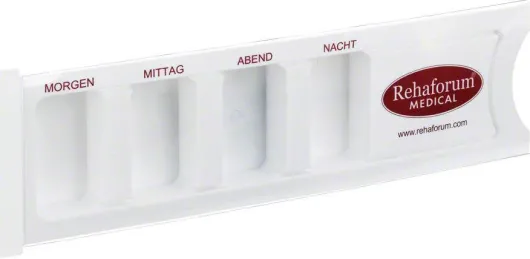 Tabletten Dispenser 4 Fächer