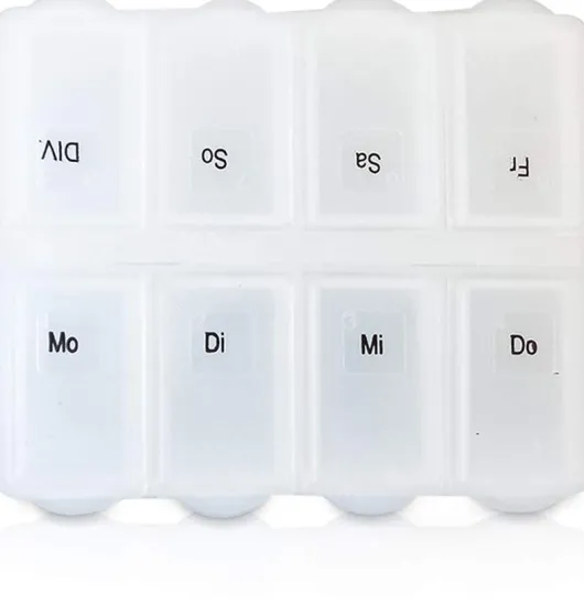 Tablettendose 1 Woche 8 Fächer 1 Stück