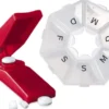 Tabletten Set inkl. Wochen-Pillendose +Tablettenschneider
