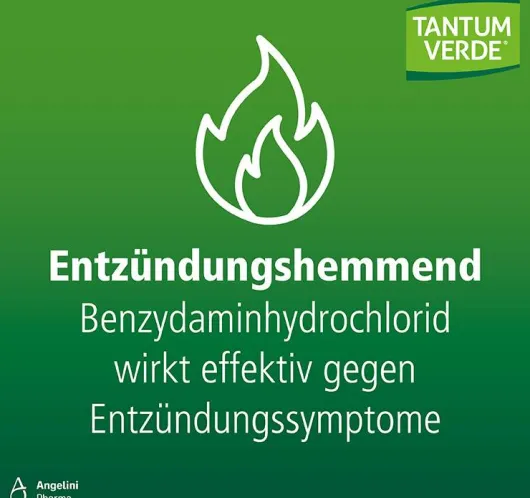 Tantum Verde 3 mg mit Zitronengeschmack 20 Lutschtabletten