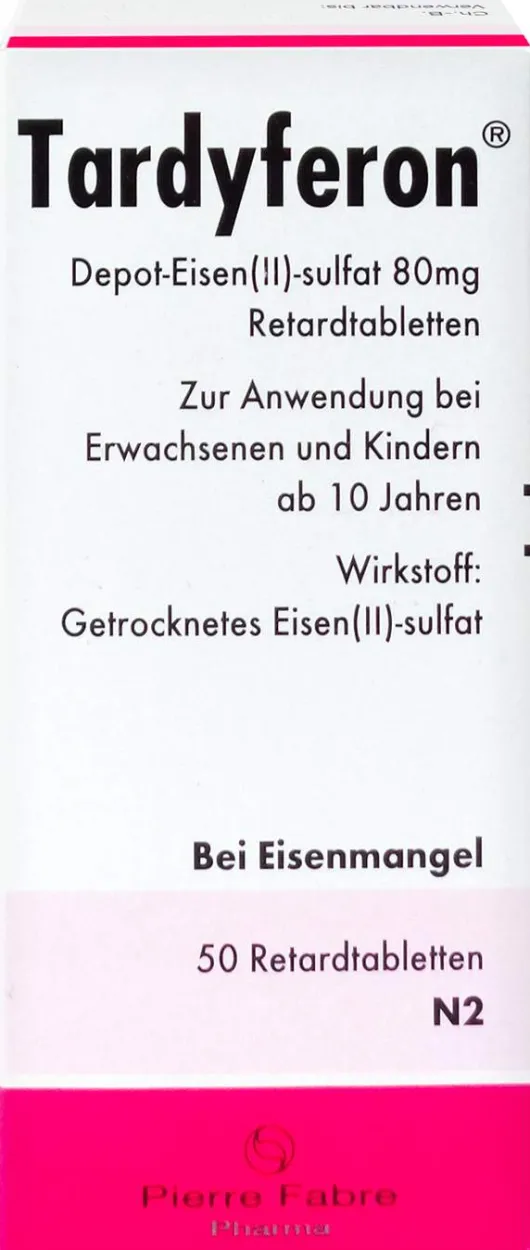 Tardyferon Retardtabletten 50 Stück