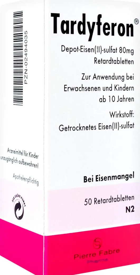 Tardyferon Retardtabletten 50 Stück