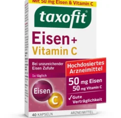 Taxofit Eisen + Vitamin C 40 Kapseln