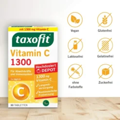 Taxofit Vitamin C 1300 30 Tabletten