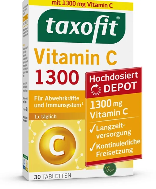 Taxofit Vitamin C 1300 30 Tabletten