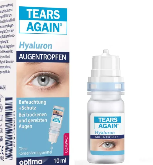 Tears Again Md Augentropfen 10 ml