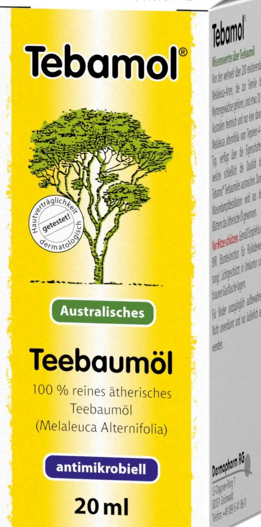 Tebamol Australisches Teebaumöl 20 ml Öl