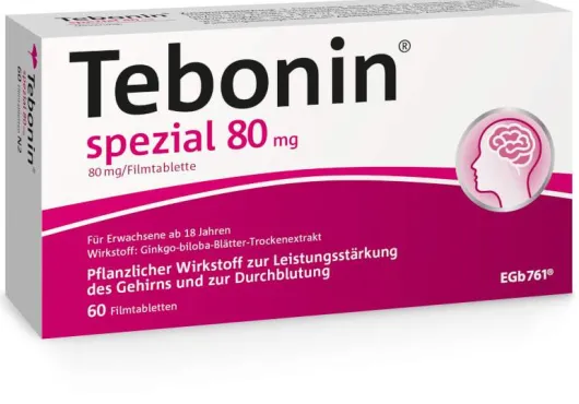 Tebonin Spezial 80 mg 60 Filmtabletten