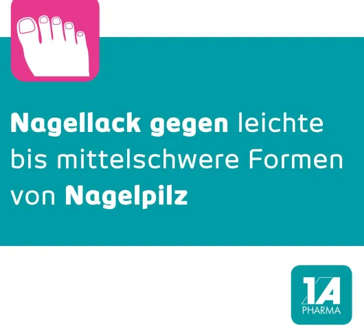 Terbinafin 1A Pharma Nagellack gegen Nagelpilz 6,6 ml
