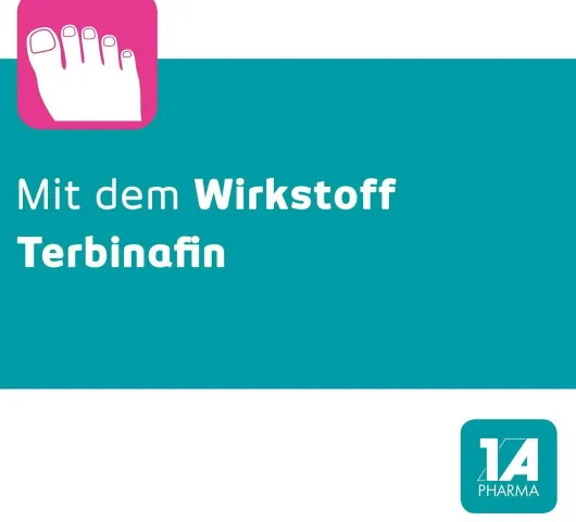 Terbinafin 1A Pharma Nagellack gegen Nagelpilz 6,6 ml