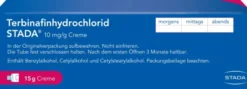Terbinafin Hydrochlor.Stada 10mg Pro G 15 G Creme