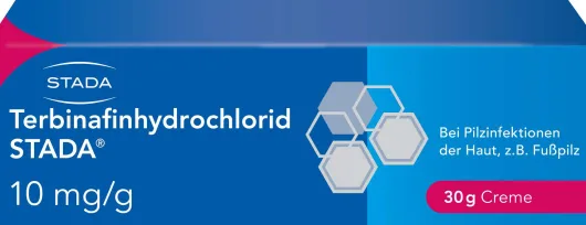 Terbinafin Hydrochlor.Stada 10mg Pro G 30 G Creme