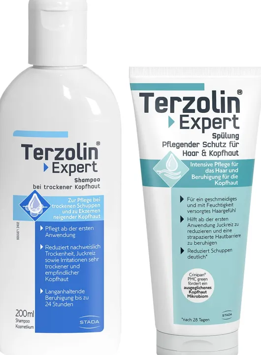 Terzolin Expert Trocken Shampoo 200 ml + Terzolin Expert Spülung 200 ml