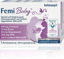 Tetesept Femi Baby Filmtabletten und Weichkapseln 2 X 30 Stück
