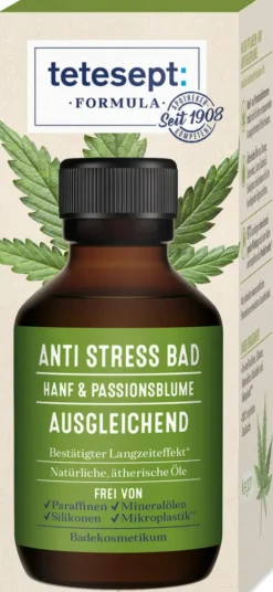 Tetesept Formula Anti-Stress Bad Hanf&Passionsblume 100ml