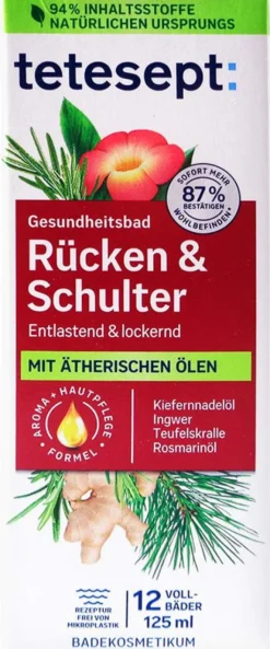 Tetesept Gesundheitsbad Rücken & Schulter 125 ml