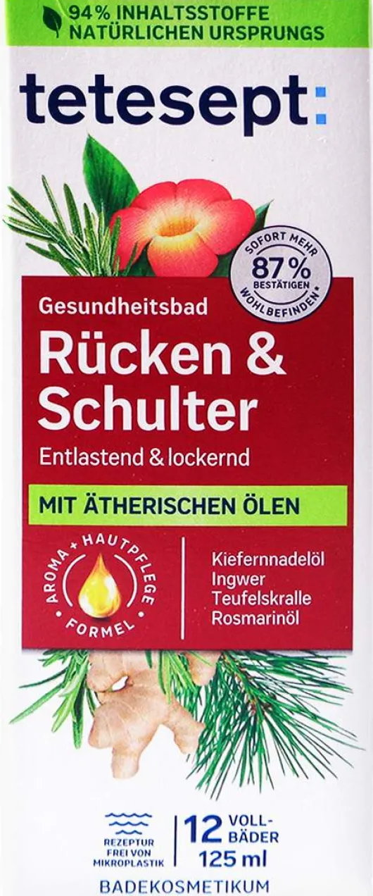 Tetesept Gesundheitsbad Rücken & Schulter 125 ml