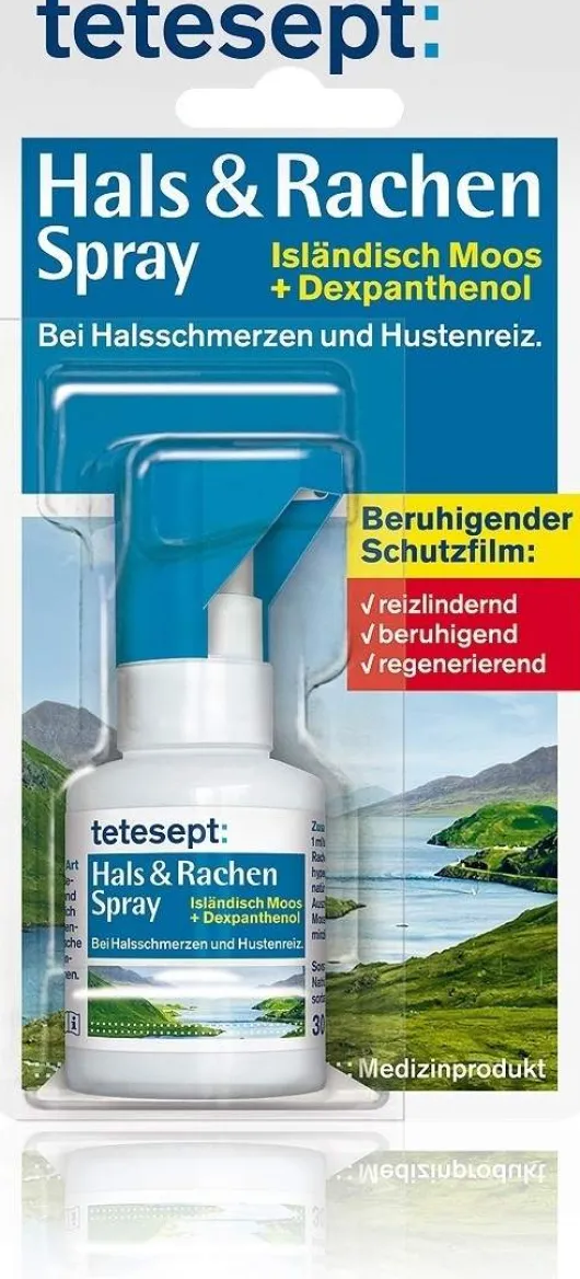 Tetesept Hals und Rachen Spray 30 ml