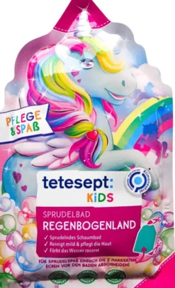 Tetesept Kinder Badespaß Sprudelbad Regenbogenland