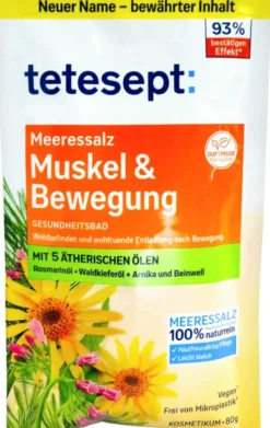 Tetesept Meeressalz Muskel & Bewegung 80 G Salz