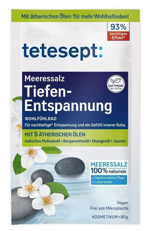 Tetesept Meeressalz Tiefen Entspannung 80 G