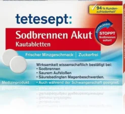 Tetesept Sodbrennen Akut 20 Kautabletten