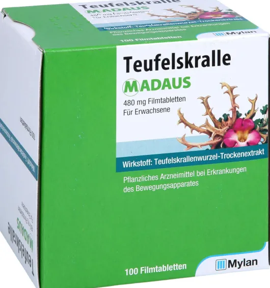 Teufelskralle Madaus 100 Filmtabletten