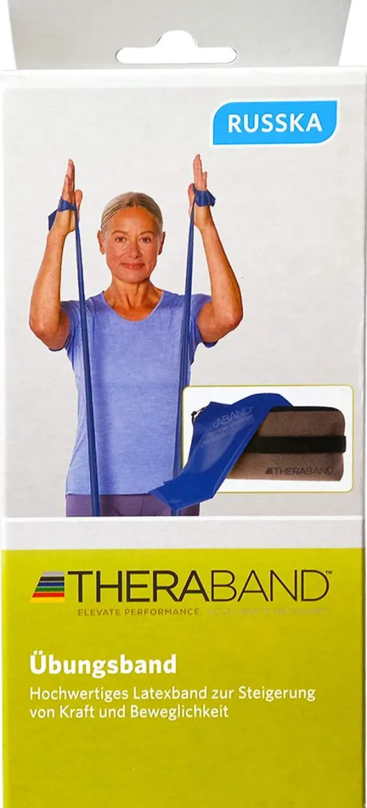 Thera Band Travel 2,5 M Extra Stark Blau