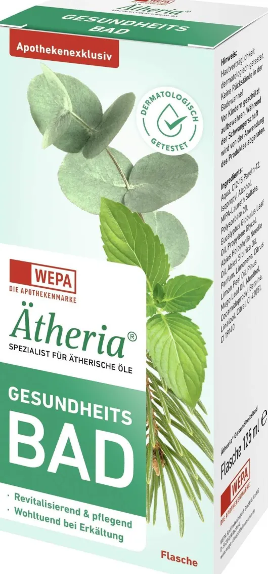 Ätheria Revitalisierendes Gesundheitsbad 125 ml